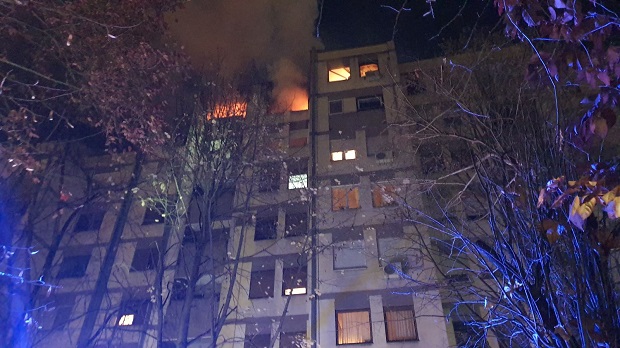 Пожар у Пастеровој улици у Новом Саду: Горео стан на седмом спрату